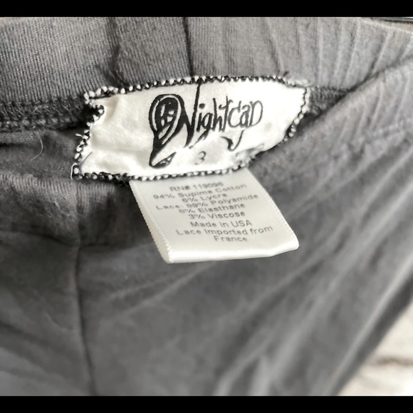 NIGHTCAP ripped legging, lace inset. Gry size 3 - Picture 4 of 4